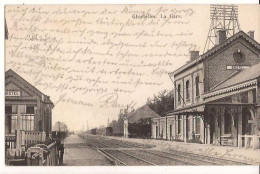 GISTEL GHISTELLE LA GARE FELDPOST 1914/18 1522 D1 - Gistel