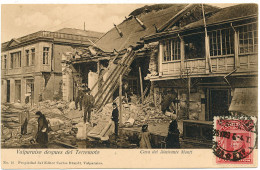 VALPARAISO  Despues Del Terremoto - Casa Del Almirante Montt - Chile