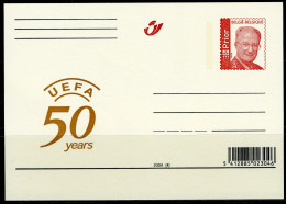 (B) België Briefkaart  2004(4) - UEFA 50 Years - Illustrated Postcards (1971-2014) [BK]