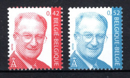 3050/3051 MNH** 2002 - Z.M. Koning Albert II - Unused Stamps