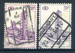 (B) TR349 Gestempeld 1953 - Noord Zuid Verbinding Brussel (2 Stuks) - 1 - Used