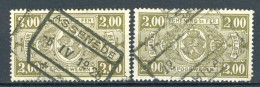 (B) TR150 Gestempeld 1923 - Rijkswapen (2 Stuks) - 4 - Used