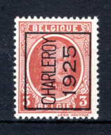 PRE117A MNH** 1925 - CHARLEROY 1925 - Typografisch 1922-31 (Houyoux)