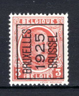 PRE116A MNH** 1925 - BRUXELLES 1925 BRUSSEL  - Typografisch 1922-31 (Houyoux)