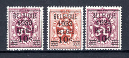 375A/376 MNH** 1933-1934 - Heraldieke Leeuw - 1929-1937 Heraldic Lion