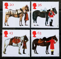 INGLATERRA - IVERT 1972/75 NUEVOS ** 50º ANIV SOCIEDAD BRITANICA DEL CABALLO - Neufs