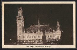 AK Den Haag, Vredes Paleis Bij Avond  - Den Haag ('s-Gravenhage)