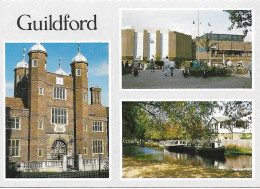 SCENES FROM GUILDFORD, SURREY, ENGLAND. UNUSED POSTCARD  Nd1 - Surrey