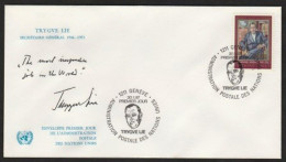 FDC/ONU/Genève/2003 / Centenaire De La Naissance De Ralph BUNCHE (gs50 - FDC