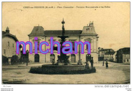 CPA  54    CIREY SUR VEZOUZE PLACE CHEVANDIER - Cirey Sur Vezouze