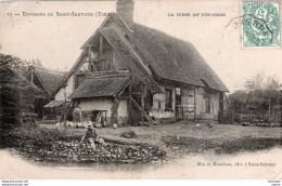 C P A - 89 - SAINT SAUVEUR -   La  Ferme De  Tue Chien - Saint Sauveur En Puisaye