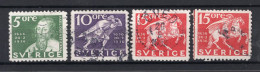 ZWEDEN Yt. 235a/237a° Gestempeld 1936 - Gebraucht