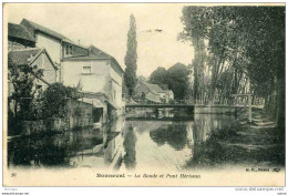 CPA 28 BONNEVAL LA BONDE ET LE PONT HERISSON  PARFAIT ETAT - Bonneval