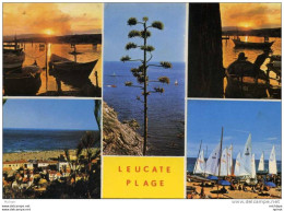 CPM 11 LEUCATE PLAGE    MULTIVUES    PARFAIT ETAT - Leucate