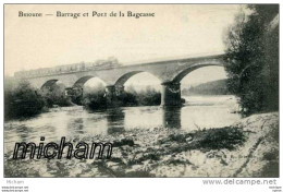 CPA   43  BRIOUDE  BARRAGE ET PONT DE LA BAGEASSE    TB ETAT - Brioude