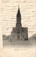 N°3098 W-cpa Sancoins -église St Martin- - Sancoins