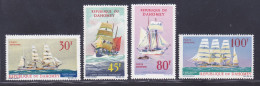 DAHOMEY AERIENS N°   55 à 58 ** MNH Neufs Sans Charnière, TB (D2347) Bateaux, Voiliers - 1967 - Benin - Dahomey (1960-...)