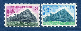 France - YT Service Nº 58 Et 59 ** - Neuf Sans Charnière - 1978 - Mint/Hinged