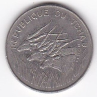 République Du Tchad 100 Francs 1975, En Nickel , KM# 3 - Ciad