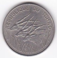 République Du Tchad 100 Francs 1971, En Nickel , KM# 2 - Tsjaad