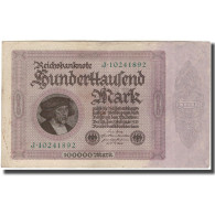 Billet, Allemagne, 100,000 Mark, 1923, KM:83a, TB+ - 100.000 Mark