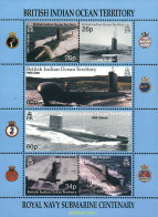 257294 MNH OCEANO INDICO BRITANICO 2001 CENTENARIO DE LA FLOTA DE SUBMARINOS DE LA ROYAL NAVY - Territorio Británico Del Océano Índico