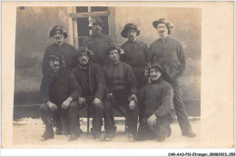 CAR-AASP12-0834 - ALLEMAGNE - CARTE PHOTO - MERSEBURG - GROUPE D'HOMMES - Merseburg