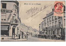 Belgique. N°47513 . Menin . La Rue De Bruges - Menen