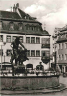 Gera, Simsonbrunnen Am Markt - Gera