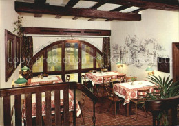 72507921 Kandern Historisches Gasthaus Zur Weserei Gastraum Schwarzwald Kandern - Kandern