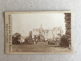 Germany Deutschland - Bad Muskau Garden Park Schloss Castle Chateau - CDV Atelier Photo Alwin Ahner - RARE - Bad Muskau