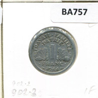 1 FRANC 1944 C FRANCE Pièce Française #BA757.F.A - 1 Franc