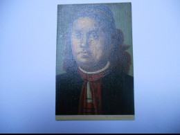 THEMES HOMME CARTE ANCIENNE EN COULEUR SANS ECRITURE  N°1756 PEINTURE  PORTRAIT D'UN HOMME PIETRO PERUGINO N°1 /BE+ - Museum