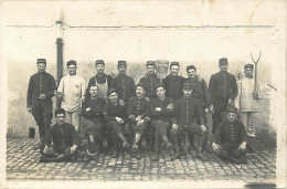 Militaires-ref E63-carte Photo Militaires -militaria - Regiments - Regiment -les Ordonnances Du 10eme A Auxonne - - Auxonne