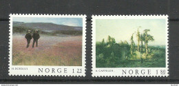 NORWAY 1977 Michel 753 - 754 MNH Art Kunst Gem√§lde - Neufs