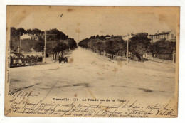 Cpa N° 171 MARSEILLE Le Prado Vu De La Plage - Castellane, Prado, Menpenti, Rouet