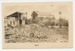 Fieldpost Postcard Germany / France 1917 War Violence - Manre - WWI - Guerre Mondiale (Première)