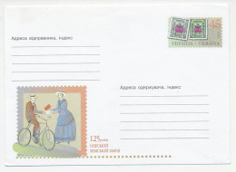 Postal Stationery Ukraine 2003 Bicycle - Wielrennen