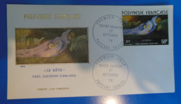 LETTRE 1 Er JOUR DE POLYNESIE -    1976 - FDC