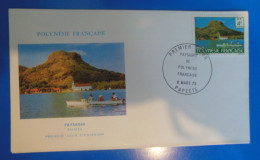 LETTRE 1 Er JOUR DE POLYNESIE -    1979 - FDC