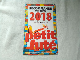 Plaque émaillée Petit Futé 2018 Série Limitée Fabriquer En France A La Main ( Bazarcollect28 ) - Targhe In Lamiera (a Partire Dal 1961)