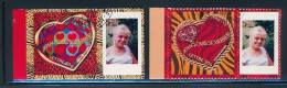 France 2006 -  3863A Et 3864A Timbres Adhésifs Coeur Scherrer   Personnalisé - Oblitéré - Usati