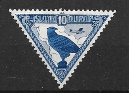 ICELAND 1930 Airmail EAGLE MH - Poste Aérienne