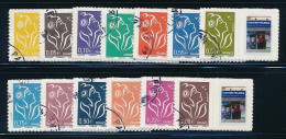 France 2006 - 3925P-AB Série Timbres Adhésifs Marianne De Lamouche Personnalisé Avec Logo Privé - Oblitéré - Gebraucht