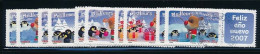 France 2006 - 3986C - 3990C Série Timbres Meilleurs Voeux  Personnalisé En 10  Langues - Oblitéré - Gebraucht