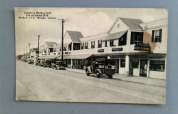 SISSON'S RESTAURANT ESTABLISHED 1913 - WATCH HILL RHODE ISLAND (Restaurant, Automobiles...Cars...) - Other & Unclassified