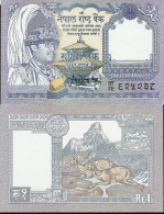 NEPAL - 1 RUPEE 1991 - FIRMA 13 - PICK: 37 - SIN CIRCULAR - UNZIRKULIERT - UNC. - Nepal