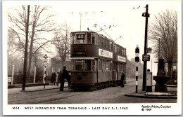 WEST NORWOOD Tram Terminus - Last Day 5.1.1962 - Pamlin M 54 - Bus & Autocars