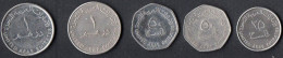 United Arab Emirates Pièces De Monnaie Coins - Emirats Arabes Unis