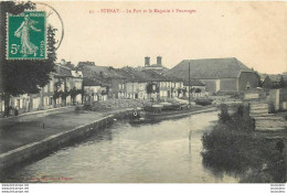 55 STENAY LE PORT ET LE MAGASIN A FOURRAGES - Stenay